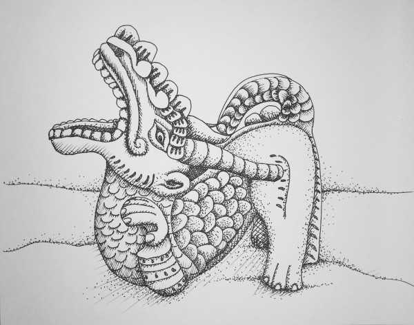 Level IV-Lesson 5: The Bangladesh Monster (Online Art Lessons for Kids | ArtAchieve)